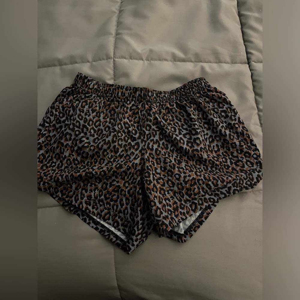 Adidas Cheetah print shorts